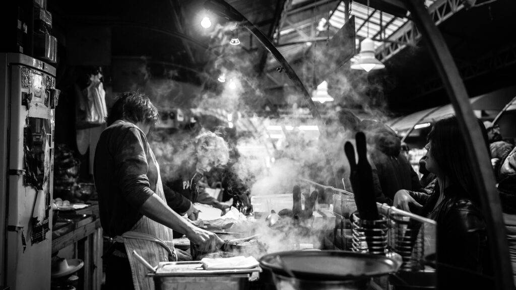 served in serving others