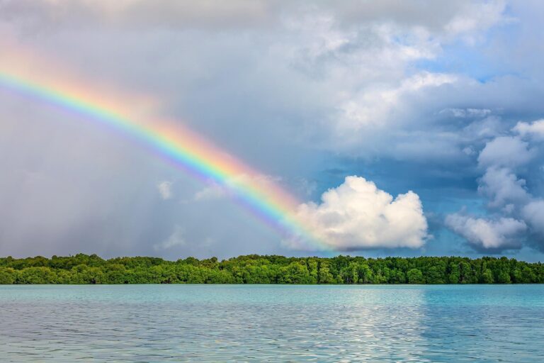 “ऐसा कोई नहीं जो भलाई करता हो।” 10 landscape, rainbow, tropical, atoll, beautiful nature, nature, lagoon, widi archipelago, indonesia, nature background, hd wallpapers, hd wallpaper, nature wallpaper
